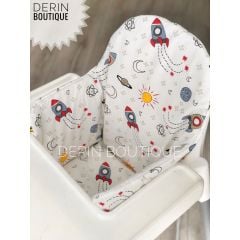 Roket Poplin Mama Sandalyesi Minderi