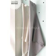 Örgü Pike / Poplin Kulaklı Kundak Battaniye