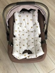 Gold Mickey Poplin Puset Minderi