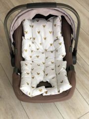 Gold Mickey Poplin Puset Minderi