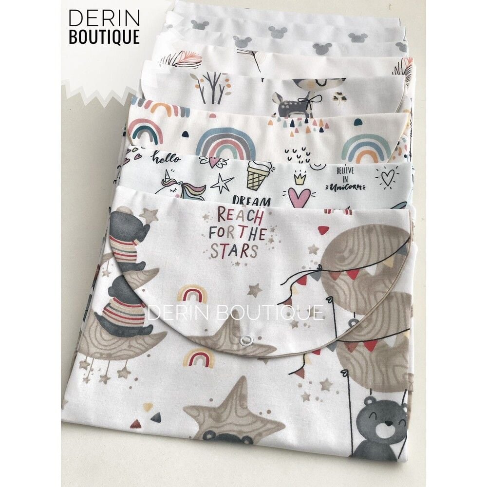 Uçan Balondaki Ayılar Poplin Bej Poplin Organizer