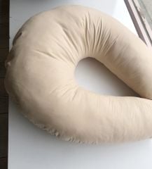 72 Cm Bej Poplin Emzirme Minderi