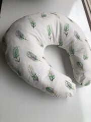 55 Cm Yeşil Tüy Poplin Emzirme Minderi