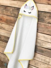 Unicorn Nakışlı Bebek Havlu