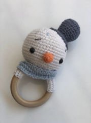 Amigurumi Çıngırak Kardan Adam
