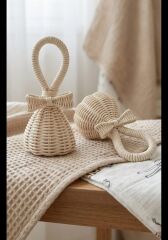 Doğal Bambu Rattan Çıngırak