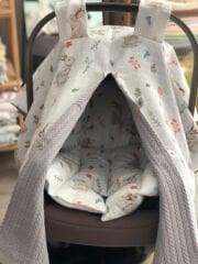 Tavşan Müslin Puset Minderi