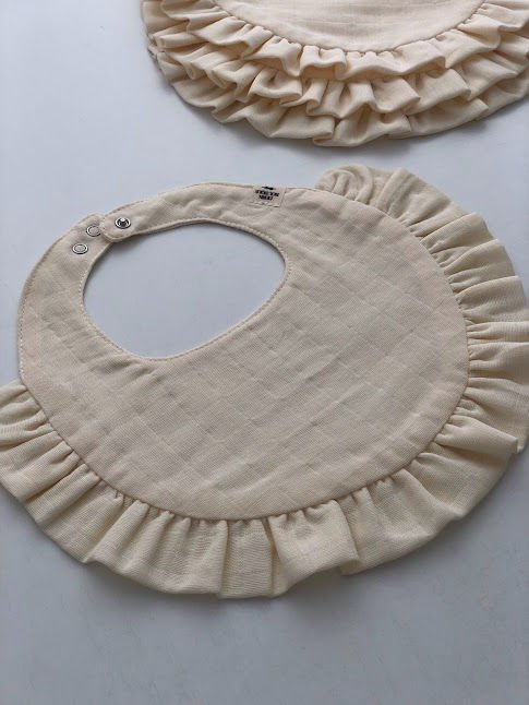 Krem Müslin Daisy Önlük