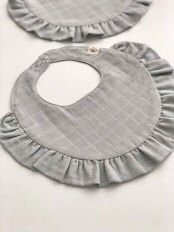 Gri Müslin Daisy Önlük