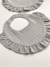 Gri Müslin Daisy Önlük