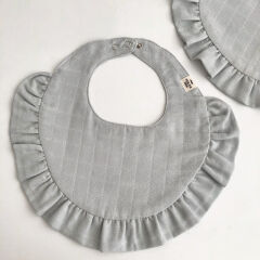 Gri Müslin Daisy Önlük