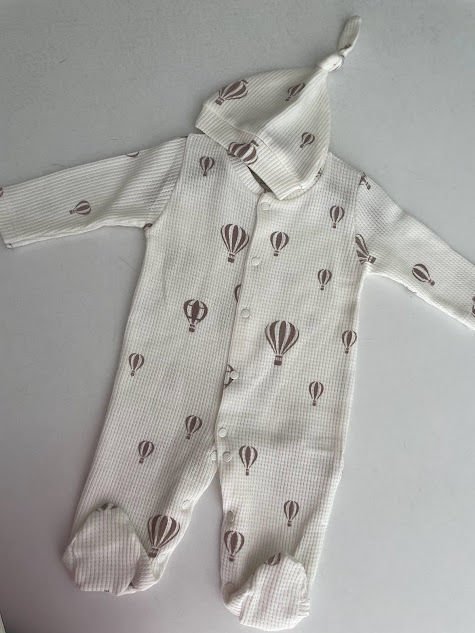 Balon Baskılı Tulum