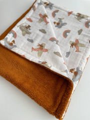 Uçaklı Müslin Kiremit/Taba Welsoft