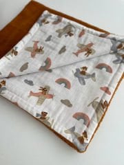 Uçaklı Müslin Kiremit/Taba Welsoft