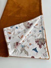 Harry Potter Poplin Kiremit/Taba Welsoft Battaniye