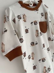 Bal Ayısı Desenli Tulum