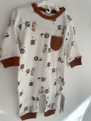 Bal Ayısı Desenli Tulum