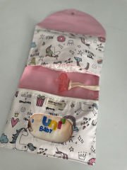 Unicorn Poplin Pembe Poplin Organizer
