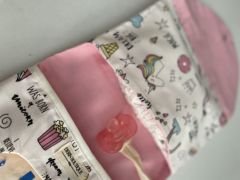Unicorn Poplin Pembe Poplin Organizer