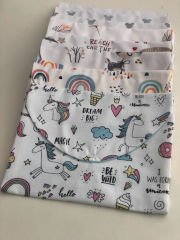 Unicorn Poplin Pembe Poplin Organizer