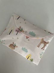 Taçlı Ceylan Poplin Pembe Poplin Organizer