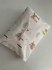 Taçlı Ceylan Poplin Pembe Poplin Organizer