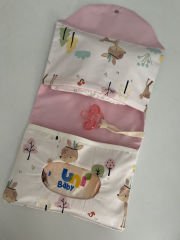 Taçlı Ceylan Poplin Pembe Poplin Organizer