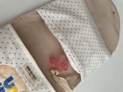 Bej Yıldız Poplin Bej Poplin Organizer