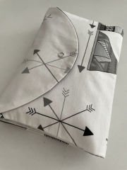 Kızılderili Poplin Gri Poplin Organizer