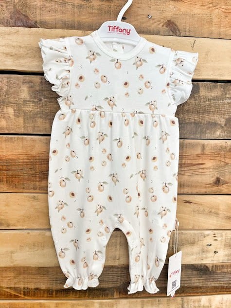 Şeftali Desenli Tulum