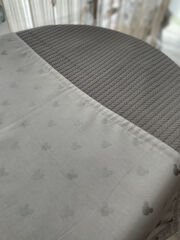 Gri Örgü Gümüş Mickey Poplin Pike