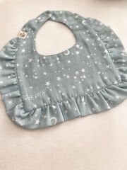 Mint Yıldızlı Charlotte Müslin Önlük
