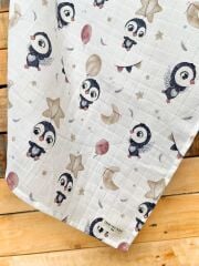 Penguen Müslin Örtü