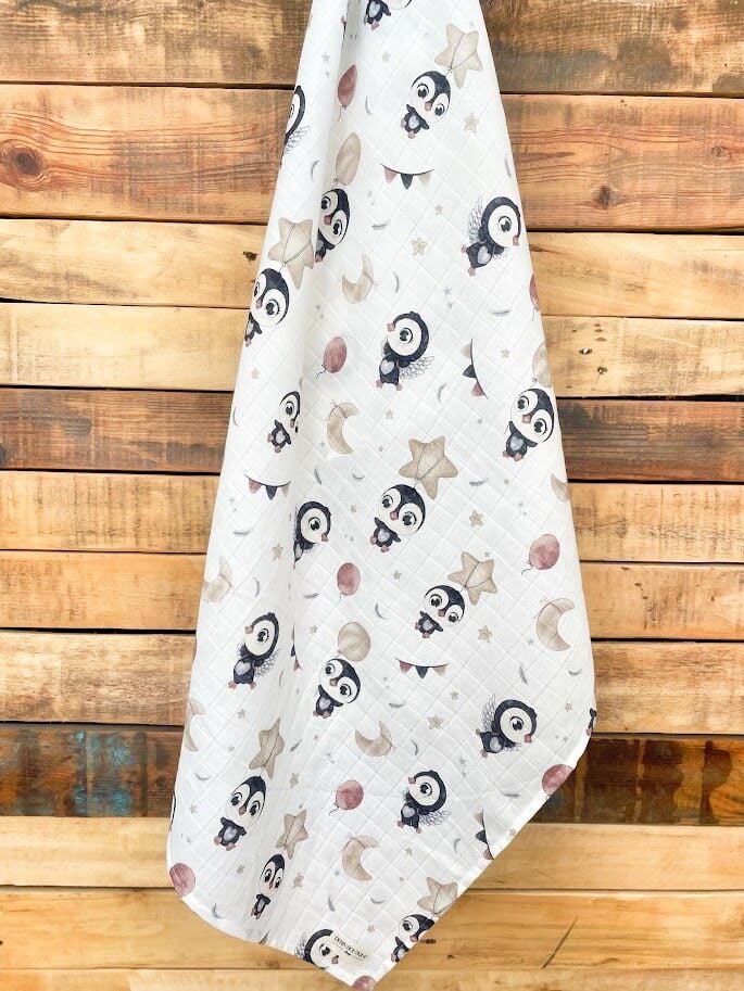 Penguen Müslin Örtü