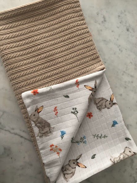 Bej Örgü Tavşan Müslin Pike