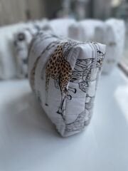 Çok Amaçlı Bebek ve Anne Çantası Zürafa Desenli