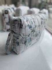 Çok Amaçlı Bebek ve Anne Çantası Mint Botanik Desenli