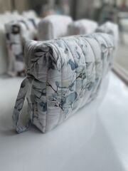 Çok Amaçlı Bebek ve Anne Çantası Mint Botanik Desenli