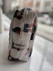 Çok Amaçlı Bebek ve Anne Çantası Gözlüklü Ayılar Desenli