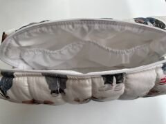 Çok Amaçlı Bebek ve Anne Çantası Gözlüklü Ayılar Desenli