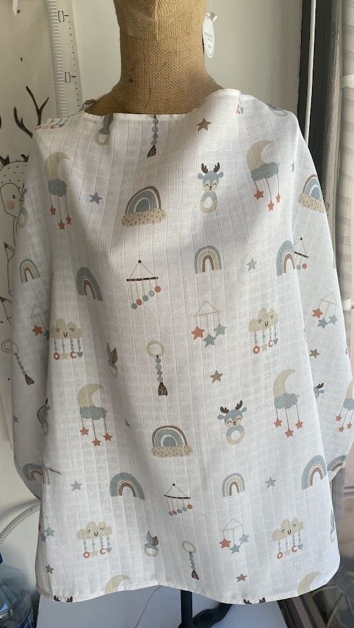 Düş Kapanı Müslin Emzirme Önlüğü